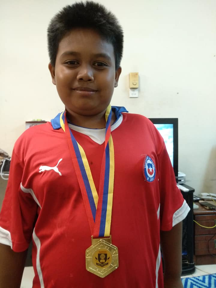 Nafiis wakili sekolah Lontar Peluru peringkat Kejohanan Majlis Sukan Sekolah Malaysia Peringkat Wilayah Persekutuan (MSSMWP)